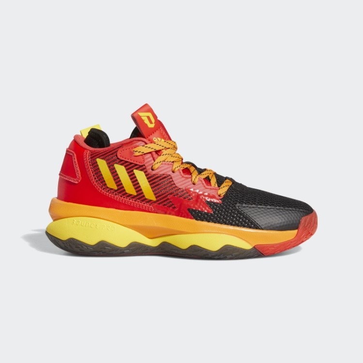 Elegante Tênis De Basquete Adidas Super Dame 8 Laranja