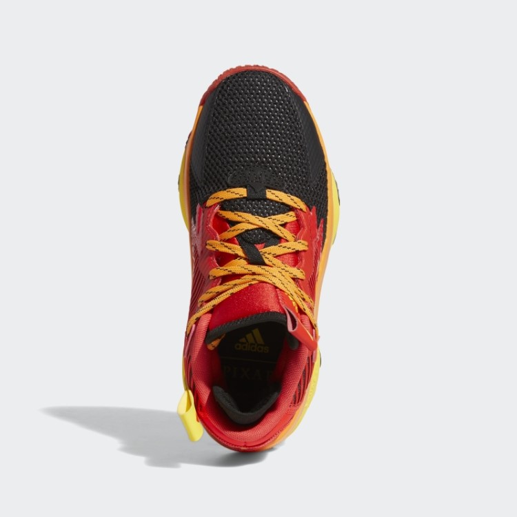Elegante Tênis De Basquete Adidas Super Dame 8 Laranja