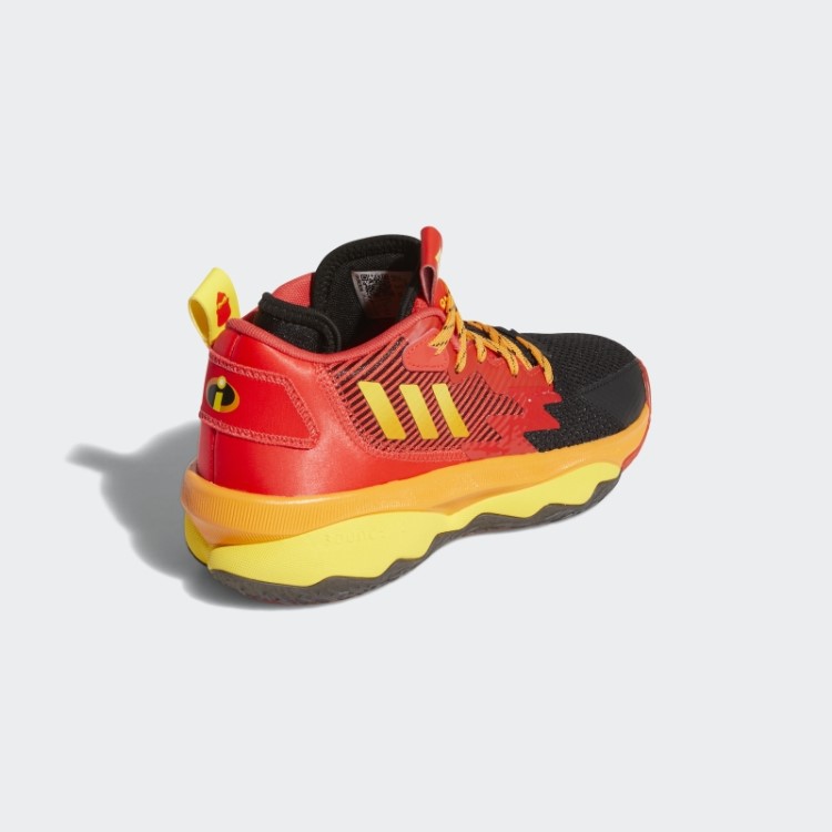 Elegante Tênis De Basquete Adidas Super Dame 8 Laranja