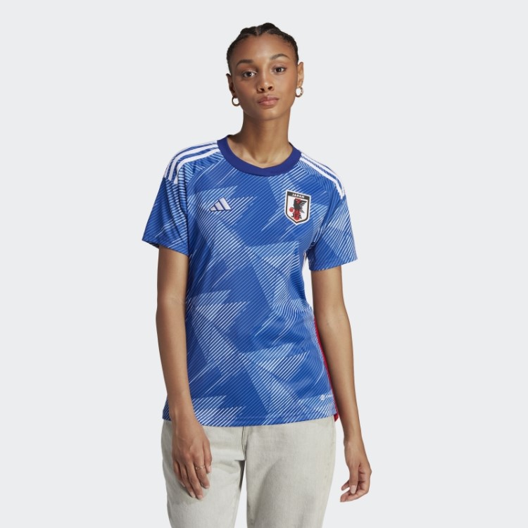 Elegante Adidas Japan 22 Home Jersey Japão Azul