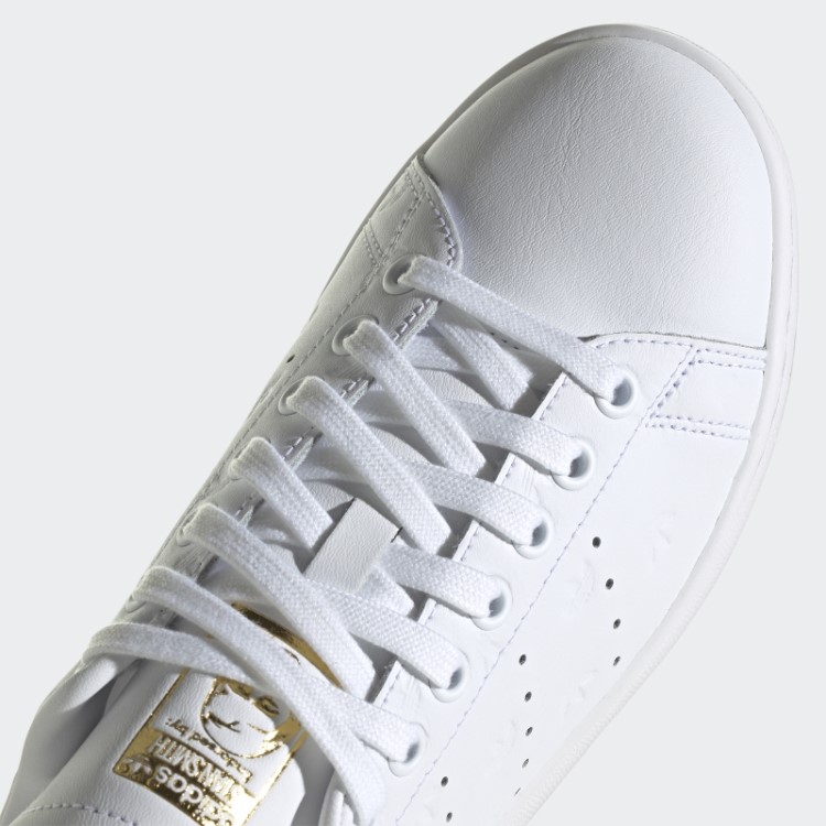 Sapatos Adidas Stan Smith Dourados Quentes