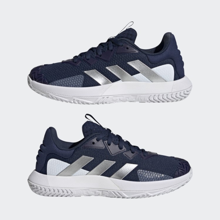 Tênis Solematch Control Adidas Azul Marinho