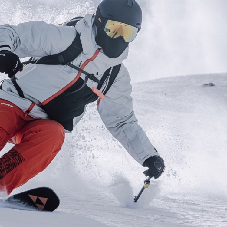 Jaqueta Verde Adidas Terrex Myshelter 3 Camadas Gore Tex Snow