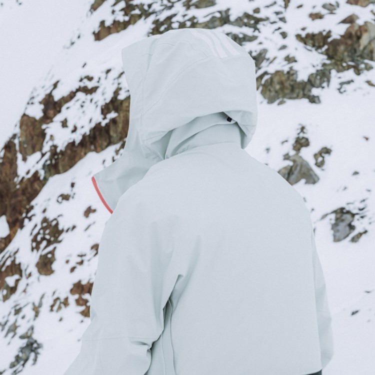 Jaqueta Verde Adidas Terrex Myshelter 3 Camadas Gore Tex Snow