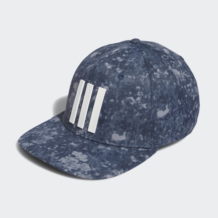 Chapéu Tour Estampado Com As 3 Listras Adidas Marinho