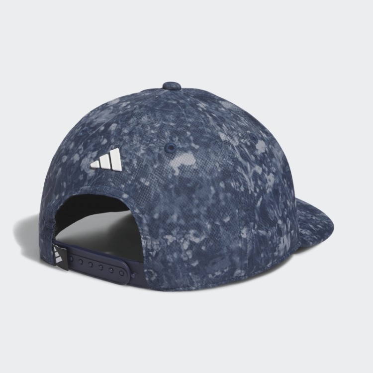 Chapéu Tour Estampado Com As 3 Listras Adidas Marinho