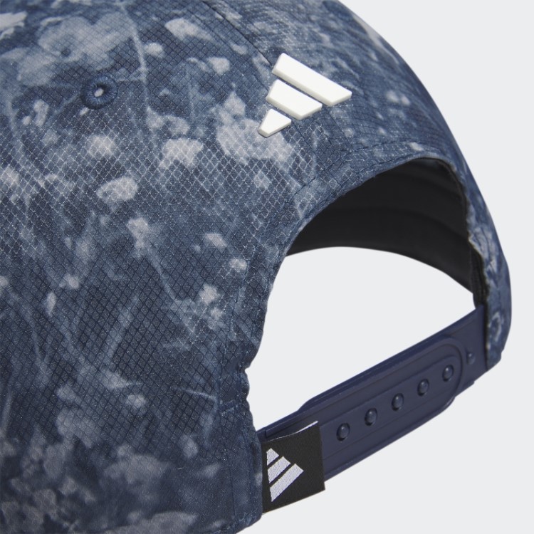Chapéu Tour Estampado Com As 3 Listras Adidas Marinho