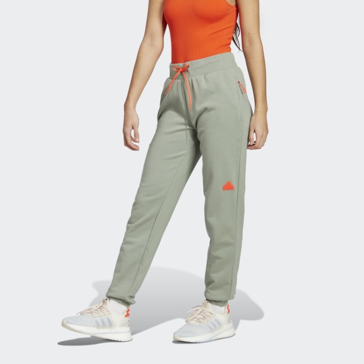 Calça Regular Adidas City Escape Verde Prateado