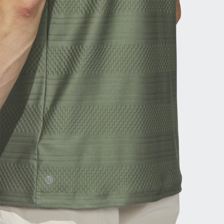 Adicross Bolso Golfe Camisa Polo Verde Natural S10 Adidas