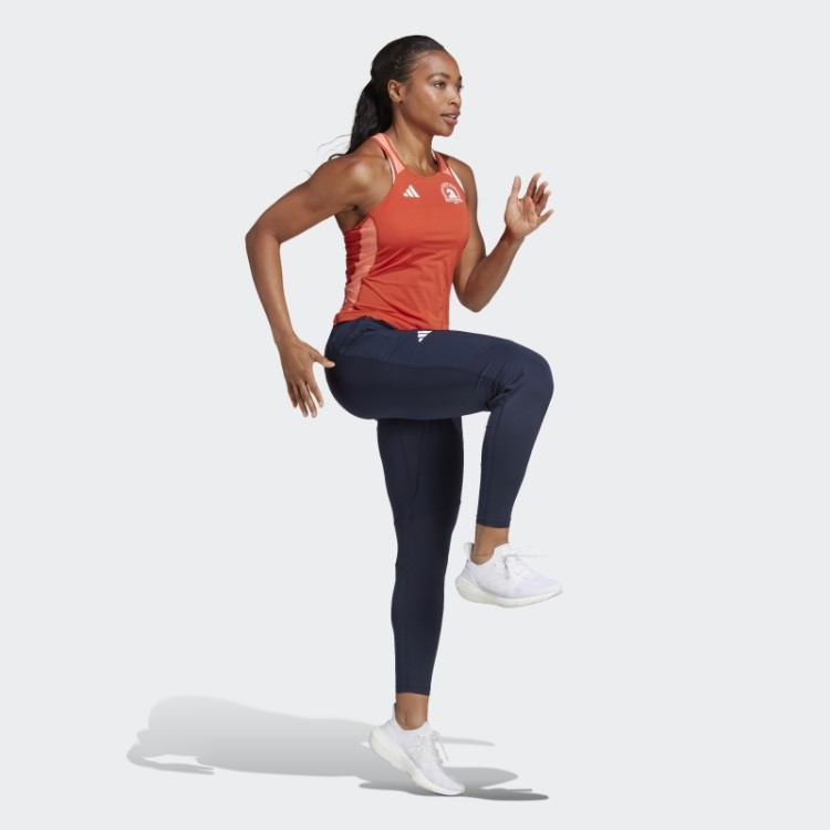 Boston Marathon 2023 Regata De Corrida Vermelha Adidas