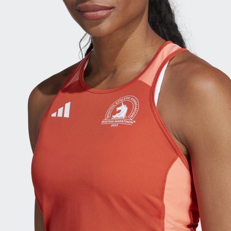 Boston Marathon 2023 Regata De Corrida Vermelha Adidas