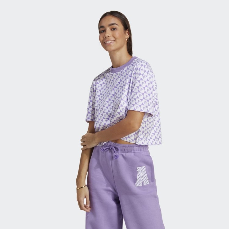 Camiseta Toda Szn X Logomania Branca Adidas