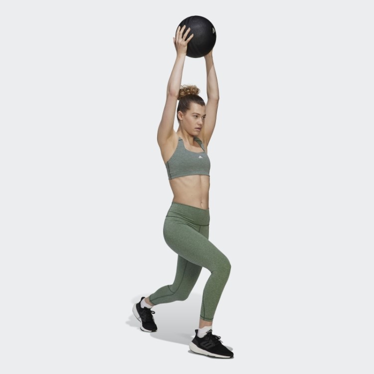 Legging Verde óxido Mel Optime Training 7/8 Adidas
