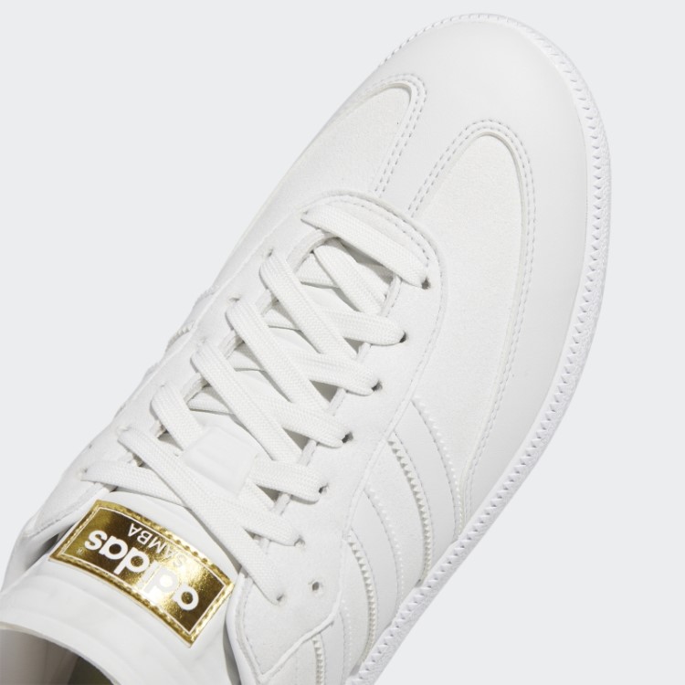 Tênis De Golfe Sem Pontas Samba Branco Edição Especial Adidas