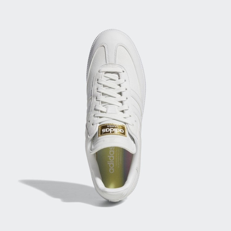 Tênis De Golfe Sem Pontas Samba Branco Edição Especial Adidas