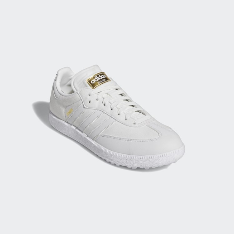 Tênis De Golfe Sem Pontas Samba Branco Edição Especial Adidas