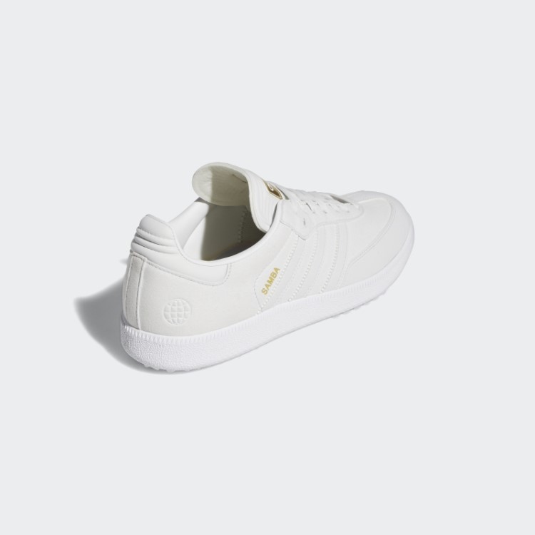 Tênis De Golfe Sem Pontas Samba Branco Edição Especial Adidas
