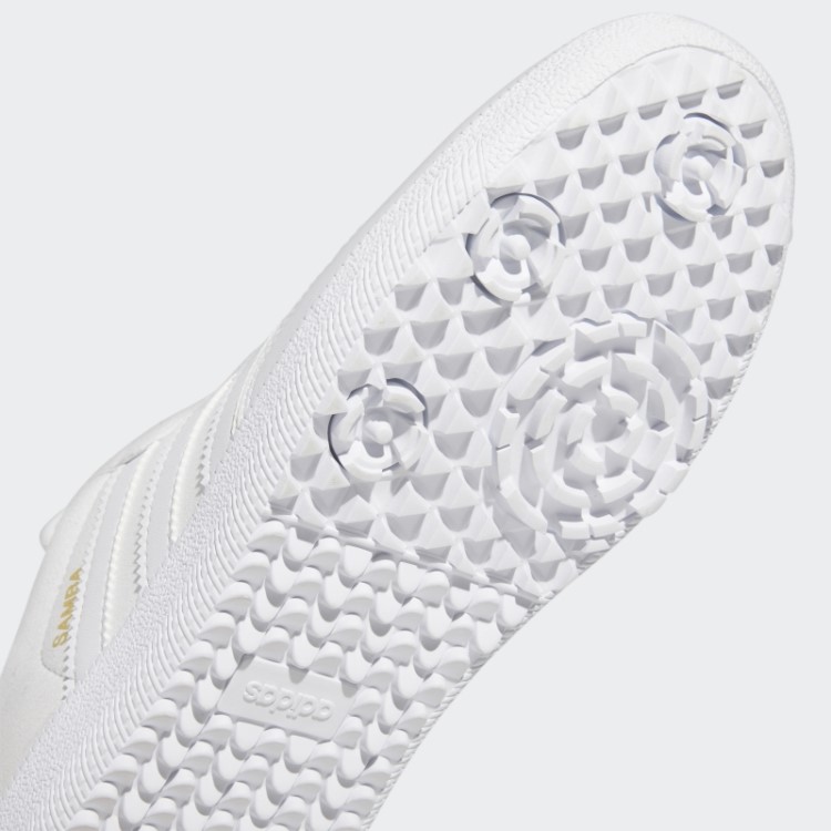 Tênis De Golfe Sem Pontas Samba Branco Edição Especial Adidas