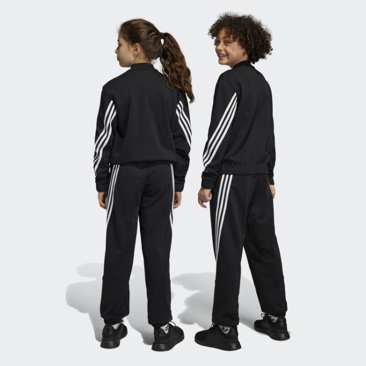 Adidas Agasalho Preto Future Icons Com As Três Listras