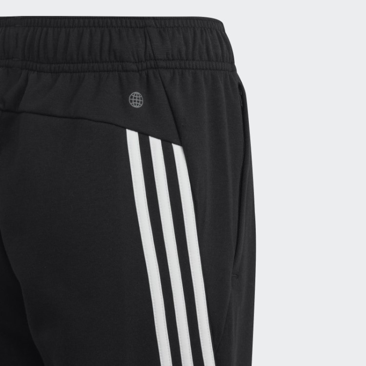 Adidas Agasalho Preto Future Icons Com As Três Listras