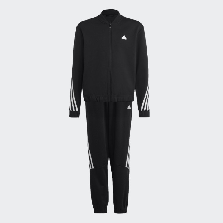 Adidas Agasalho Preto Future Icons Com As Três Listras