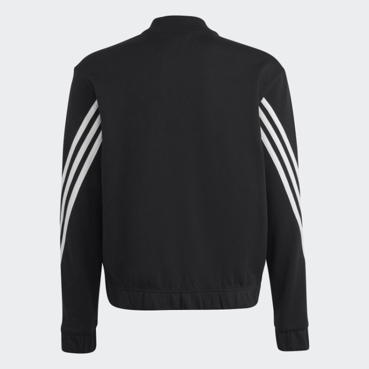 Adidas Agasalho Preto Future Icons Com As Três Listras
