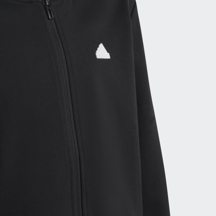 Adidas Agasalho Preto Future Icons Com As Três Listras