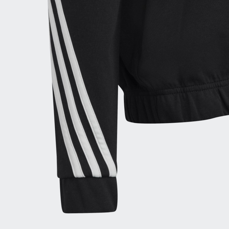 Adidas Agasalho Preto Future Icons Com As Três Listras