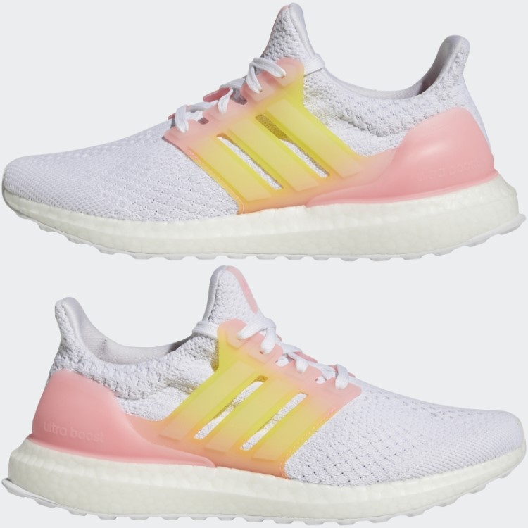 Adidas Ultraboost 5.0 Dna Running Sportswear Sapatos De Estilo De Vida Rosa Feixe