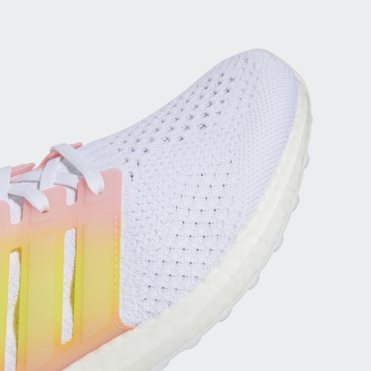 Adidas Ultraboost 5.0 Dna Running Sportswear Sapatos De Estilo De Vida Rosa Feixe