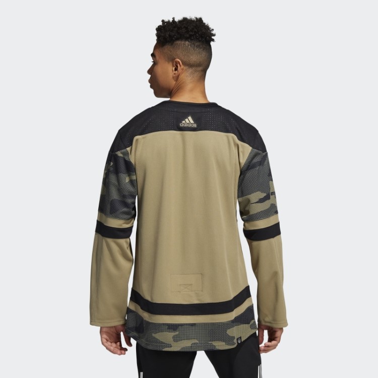 Camisa Camuflada Oilers Adidas Orbit Verde