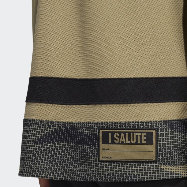 Camisa Camuflada Oilers Adidas Orbit Verde