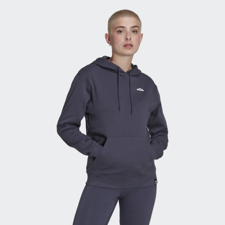 Moletom Bordado Adidas Azul Marinho