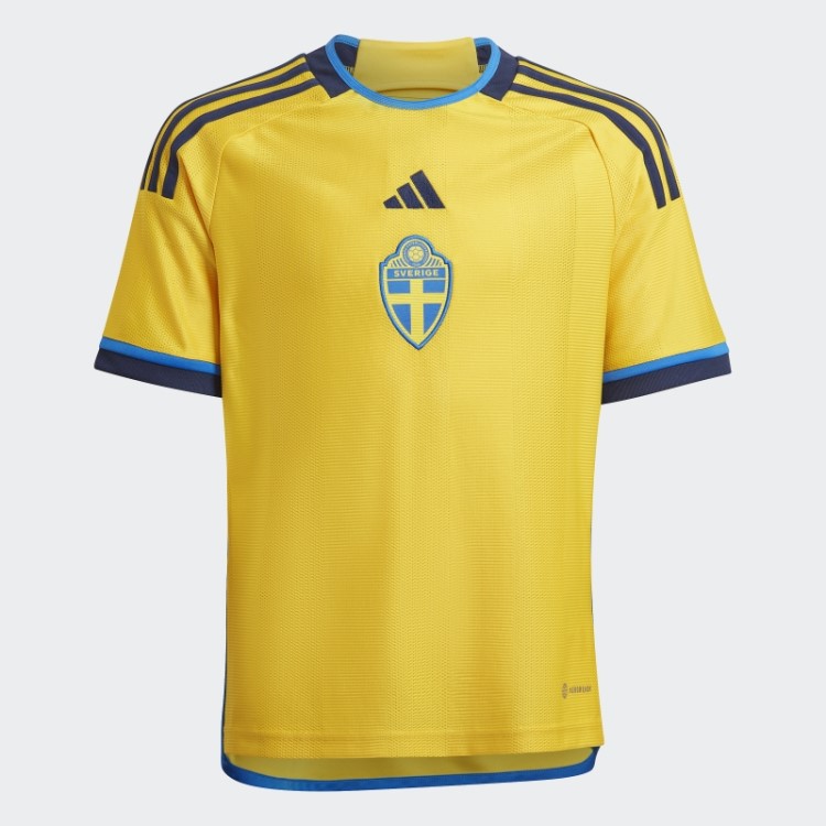 Moda Suécia 22 Home Jersey Adidas Eqt Amarelo