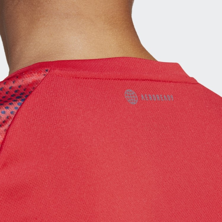 Camiseta De Handebol Vermelha Adidas France