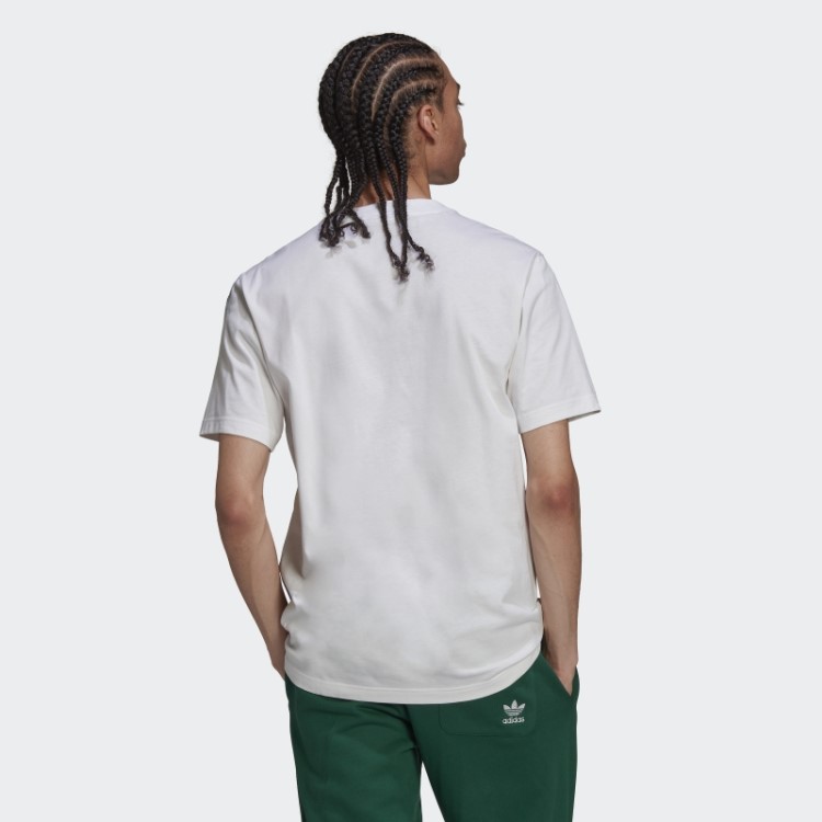 Camiseta Branca Com Logo Eqt Adidas