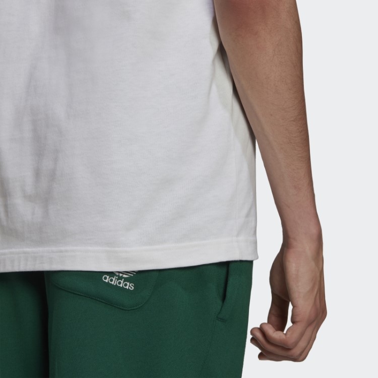 Camiseta Branca Com Logo Eqt Adidas