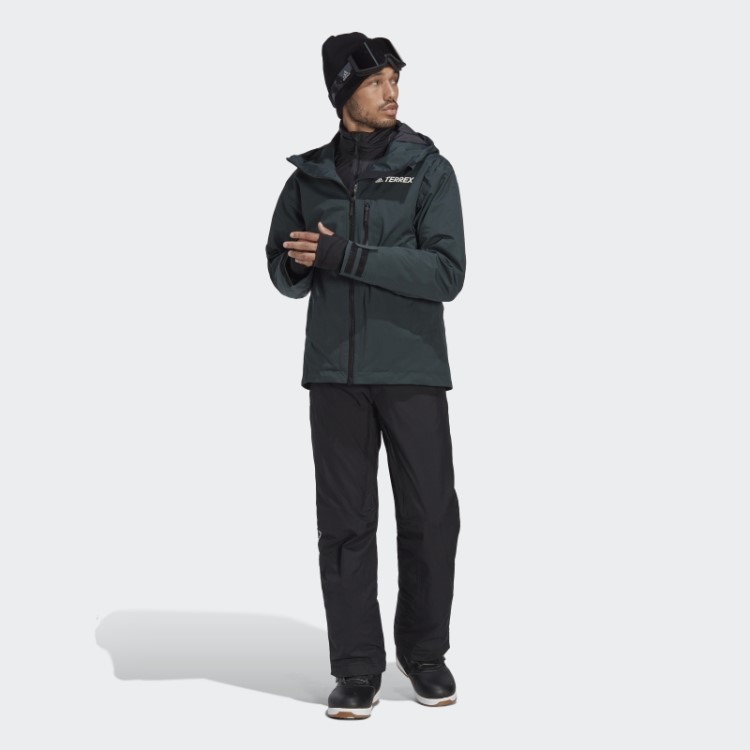 Jaqueta Três Em Um Verde Adidas Resort