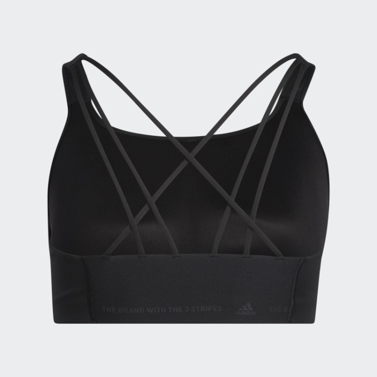 Sutiã De Suporte Médio Adidas Coreflow Preto (tamanho Grande)