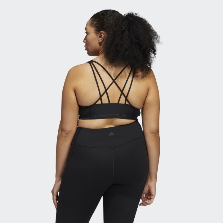 Sutiã De Suporte Médio Coreflow (tamanho Grande) Preto Adidas