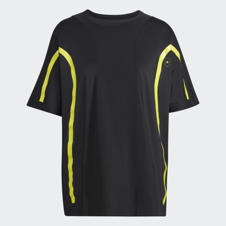 Adidas By Stella Mccartney Truepace Camiseta Running Solta Preta