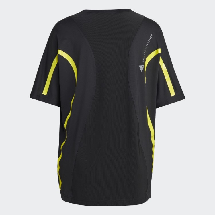 Adidas By Stella Mccartney Truepace Camiseta Running Solta Preta