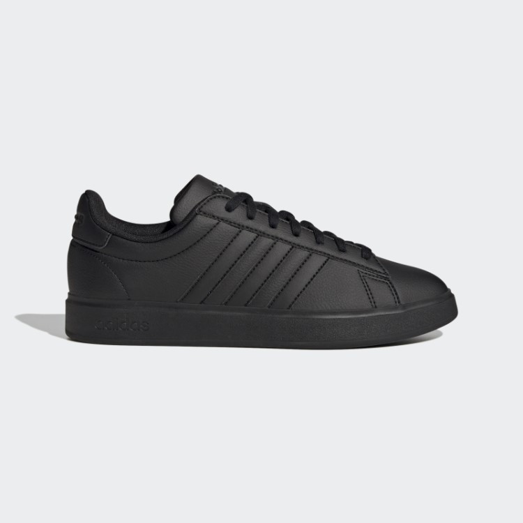 Tênis Preto Grand Court Cloudfoam Comfort Adidas