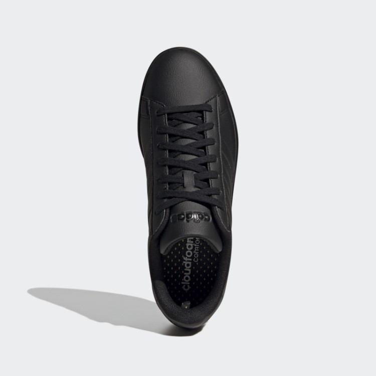 Tênis Preto Grand Court Cloudfoam Comfort Adidas