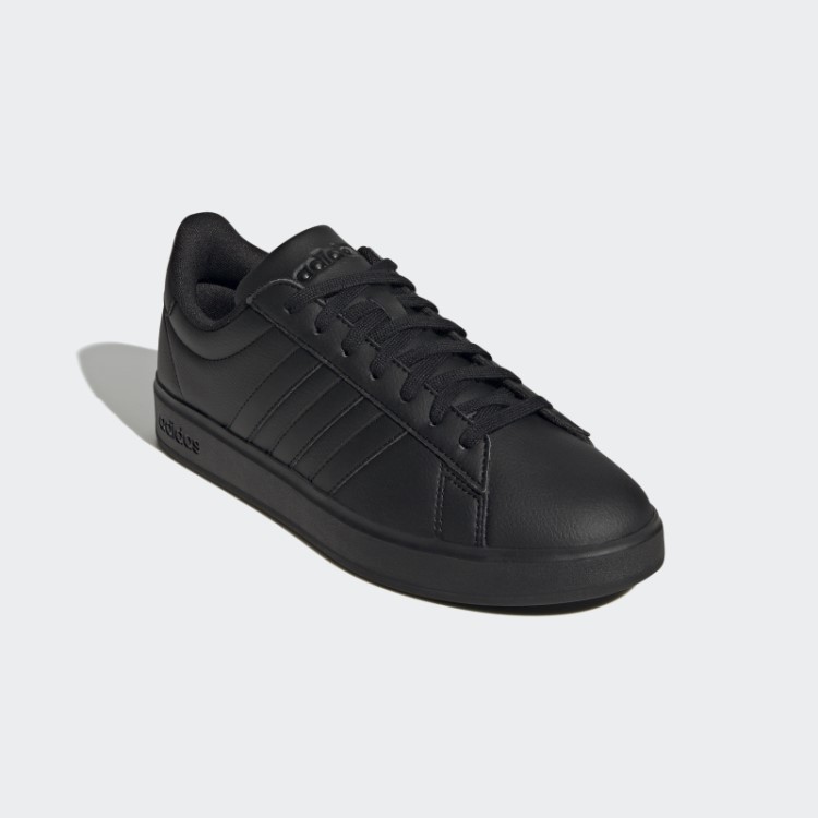 Tênis Preto Grand Court Cloudfoam Comfort Adidas