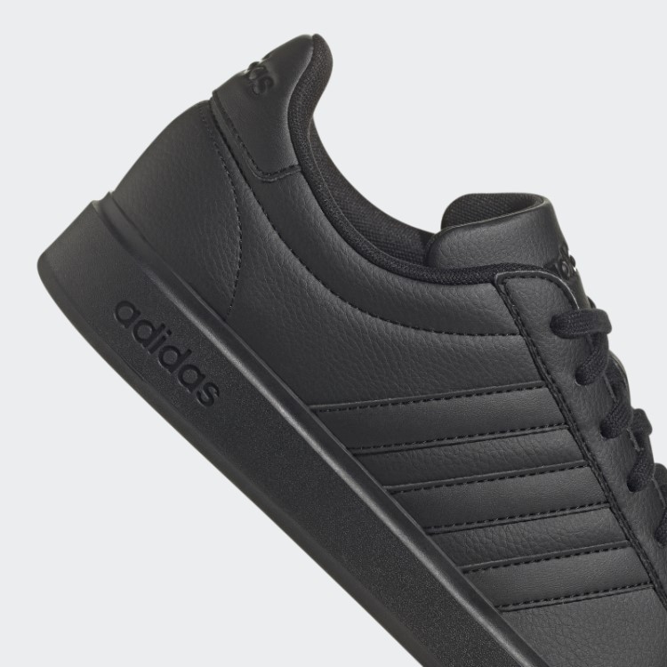 Tênis Preto Grand Court Cloudfoam Comfort Adidas