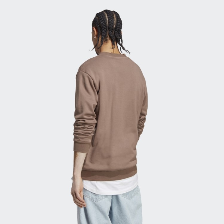 Moletom Com Estampa Monograma Da Tripulação Adidas Earth