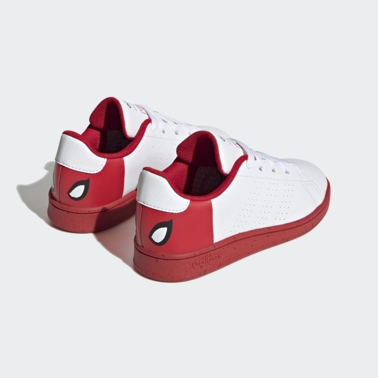 Adidas X Marvel Advantage Tênis De Renda Homem-aranha Branco Quente