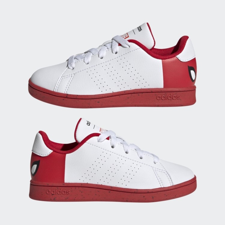 Adidas X Marvel Advantage Tênis De Renda Homem-aranha Branco Quente