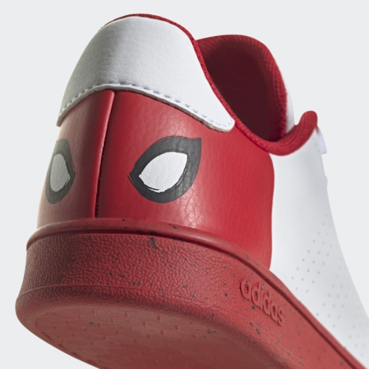 Adidas X Marvel Advantage Tênis De Renda Homem-aranha Branco Quente